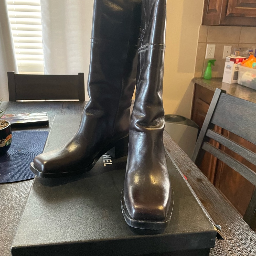 Brand New Authentic Chanel Tall Boots